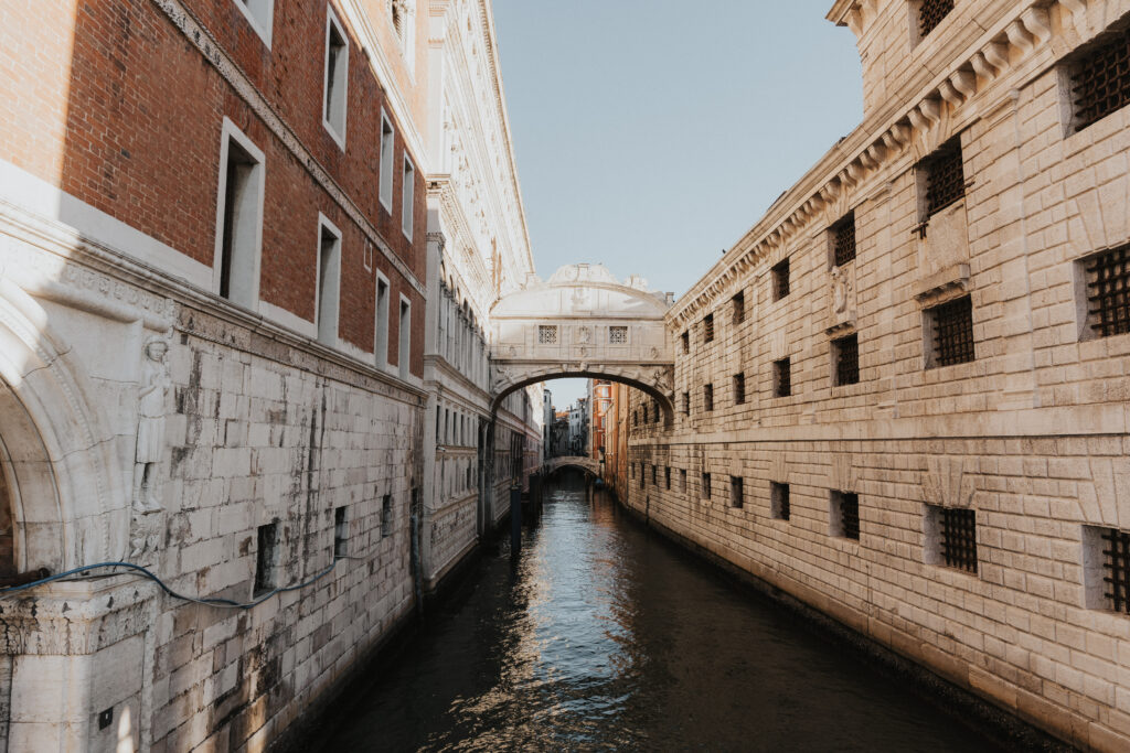 Bridge of Sighs, Venice Italy.